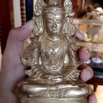 พระบูชาจักรพรรดิ์กิมบ่เซี้ยง หลวงตาม้า หน้าตัก 3 นิ้ว