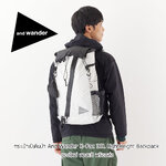 กระเป๋าเป้เดินป่า And Wander X-Pac 30L - White Lightweight Backpack ของใหม่ ของแท้ พร้อมส่งจากไทย กระเป๋าไล่เบา