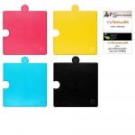 ชุดเซ็ต 4 แผ่น AntPad ฟ้า-เหลือง-ชมพู-ดำ