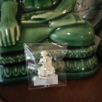 พระอุปคุตเถระ เนื้อเงิน ปี 53 วัดท่าขนุน(ไม่มีกล่อง)