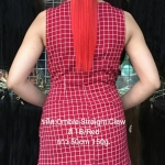 หางม้าหนีบ Ombre แบบตรง (50cm 150g.) สี 1B/Red