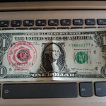 ธนบัตรดอลล่า หลวงพ่อบ๊ะ วัดโพธิ์ลังกา