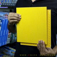 BPS255Y แผ่น Plate ขนาด 25.5x25.5 Cm.สีเหลือง