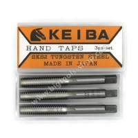 KEIBA : ต๊าปเกลียวตัวผู้ (ชุด 3 ตัว) ขนาด 24 มม. เกลียว 3.0 มม.