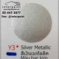 สีสเปรย์ซามูไรสีเงินเมทัลลิก Y3