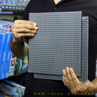 BPS255DG แผ่น Plate ขนาด 25.5x25.5 Cm.สีเทาเข้ม
