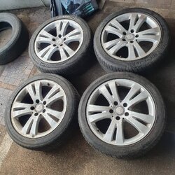 ล้อแม็ก Benz 17" A2044010402 B66474276 ของแท้มือสองขายตามสภาพ