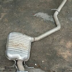 W212 ชุดท่อไอเสีย