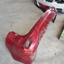 กันชนหลัง ISUZU MU-X MUX อีซูซุ มิวเอ็กซ์ ปี 2021 ขายตามสภาพครับ