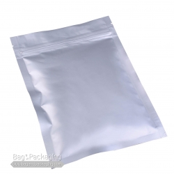 ถุงซิปล็อคก้นแบน อลูมิเนียมฟอยล์ (ตั้งไม่ได้)