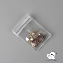 ถุงซิปพลาสติก PVC แบบใส ถุงใส่เครื่องประดับ