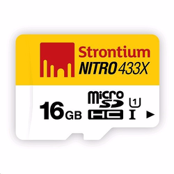 Strontium Nitro MicroSD UHS-1 65MB/s 16GB(STT-SRN16GTFU1R)