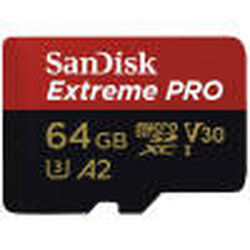 SanDisk Extreme Pro microSDXC 64GB A2 (SDSQXCY-064G-GN6MA) ความเร็วสูงสุด อ่าน 170MB/s เขียน 90MB/s