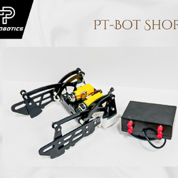 หุ่นยนต์บังคับมือขาเดินแบบ 6 ขาหลัง