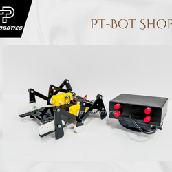 หุ่นยนต์ขาเดิน 6 ขาแบบขากลาง