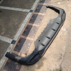 Rear Bumper Diffuser Benz W206 A2068854503