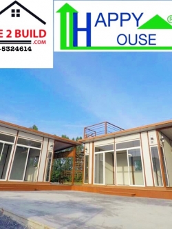 บ้านสำเร็จรูป บ้านน็อคดาวน์ สร้างออฟฟิศ happyhouse MS-07