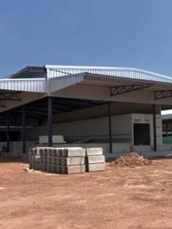 โกดังโรงน้ำแข็ง ขนาด16x41x6.50 เมตร