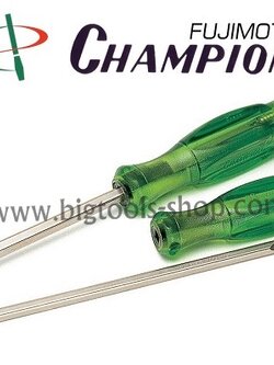 แชมเปี้ยน : ไขควง หัวสลับ แกนขาว (ตอกได้) Champion : 2 Way Screw Driver