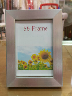 กรอบแบบ 02 สีเงิน