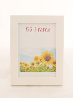 กรอบแบบ 02 สีขาว