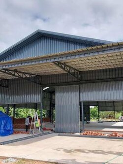 โกดังสำเร็จรูป มหาสารคาม ขนาด16x30x6 เมตร