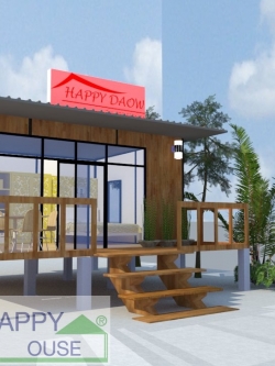 บ้านสำเร็จรูป บ้านน็อคดาวน์ สร้างออฟฟิศ happyhouse ND-03