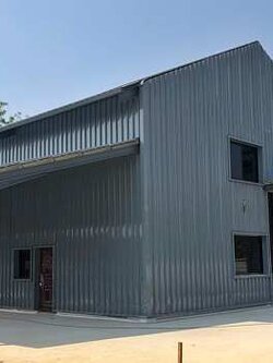 โกดังสำเร็จรูป นครปฐม ขนาด12x18x6.65เมตร