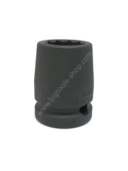 KOKEN : ลูกบล็อคลม สั้น 10 แฉก(รุ่นใหม่) ขนาด 1/2" (14400BP-1) (Double Pentagon Socket) สำหรับคานปีกนก