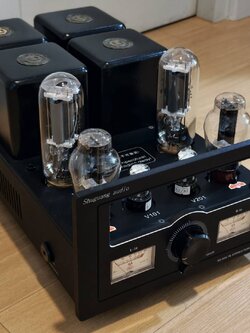 แอมป์หลอด 845 เรือธง ชุดหลอดUSA. Tube Amp+Bluetooth ผลิตโดยShuguang