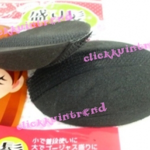 ที่ทำผมหน้าพอง / หมอนรองผมทำผมพอง แบบฟองน้ำ ในห่อ มี 2 ก้อน(เล็ก+ใหญ่)