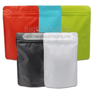 ถุงซิปล็อคก้นตั้ง อลูมิเนียมฟอยล์ (พรีเมี่ยม)