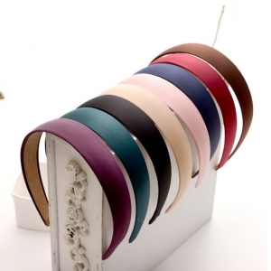 ที่คาดผม สไตล์เกาหลี แบบผ้ามัน ขายส่ง เซต 10 ชิ้น แบบสินค้าตามรูป