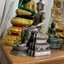 สมเด็จองค์ปฐมปางพระนิพพาน ผิวเงิน หน้าตัก 5 นิ้ว