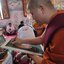 พระไภษัชยคุรุพระพุทธเจ้า ขันลงหินชุบเงิน วัดแม่ทราย จ.แพร่ ลพ.เล็ก ร่วมเสก