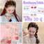 กิ๊บหนีบผม ตัวเล็ก(1..5ซ.ม.) ติดคริสตัส รูปดอกไม้ งานโลหะ สีทอง แพ็ค 10 คู่ (มี 5 สี)