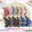กิ๊บกล้วย รูปดอกไม้ใหญ่ พลาสติก สี (ตัวยาว 10 ซ.ม.) งานสไตล์เกาหลี ขายส่ง เซต 12 ชิ้น แบบสินค้าตามรูป