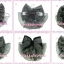 เน็ตฯ สำหรับนักเรียน นิสิต นักศึกษา สีดำล้วน ขนาดกลาง เซต 10 ชิ้น (ผ้าคลุมผ้าแก้ว) คละแบบ