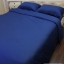 TP 001 ผ้าปูที่นอนสีน้ำเงิน