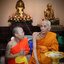 พระกริ่งจักรพรรดิ์มนต์พระกาฬ เนื้อนวโลหะแก่ทองคำนำฤกษ์ วัดหัวเด่น ลพ.เล็กร่วมเสก