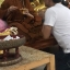 พระแก้วแดง (ชุบทอง) หลวงตาม้า วัดถ้ำเมืองนะ