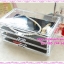 กล่องอะคลิลิกเนื้อหนา สำหรับจัดระเบียบ อุปกรณ์แต่งหน้า /หรือใส่เครื่องประดับ มี 3 ชั้น