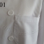 DFS001 Chef jacket เสื้อเชฟสากล สีขาว (white, สีขาว)