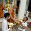 สมเด็จองค์ปฐมปางพระนิพพาน ผิวเงิน หน้าตัก 5 นิ้ว
