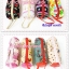 ซองใส่ดินสอและเครื่องเขียนทำจากผ้า ด้านในบุด้วยฟองน้ำ ขายส่ง เซต 12 ใบ คละลายผ้า