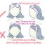 ผ้าคาดผม แบบผ้าขนนุ่ม ใส่สายยางยืดเย็บด้านใน ด้านบนเป็นโบ ขายส่ง เซต 10 ชิ้น