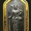 พระโคตรเศรษฐี(แร่โคตรเศรษฐีล้วน) ปี 38 พิมพ์หนา เลี่ยมทองคำแท้