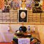พระไภษัชยคุรุพระพุทธเจ้า ขันลงหินชุบเงิน วัดแม่ทราย จ.แพร่ ลพ.เล็ก ร่วมเสก