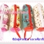 ซองใส่ดินสอและเครื่องเขียนทำจากผ้า ด้านในบุด้วยฟองน้ำ ขายส่ง เซต 12 ใบ คละลายผ้า