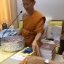 พระแก้วแดง (ชุบทอง) หลวงตาม้า วัดถ้ำเมืองนะ